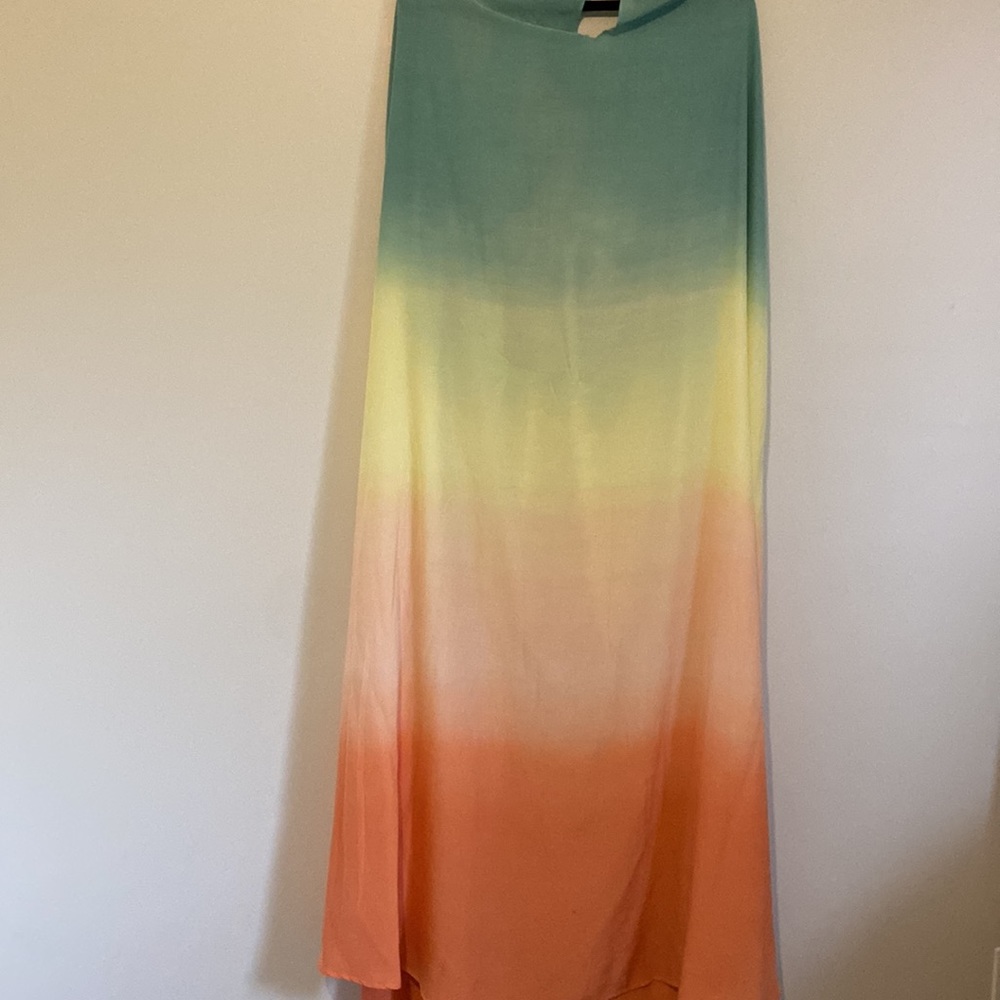 NWOT CURRENT TERRA HALTER MAXI DRESS SIZE XXXL